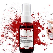 Fake Blood Splatter Spray Makeup, 1.01 Fl Oz, 1.01OZ