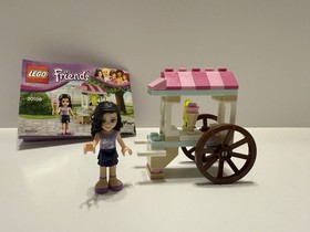 LEGO Friends Emma Ice Cream Stand 30106 Vintage 2013 All Pieces Are Included