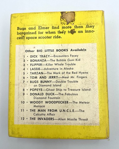 1967 A Big Little Book Vintage -3 Books - Woody Woodpecker, Bugs Bunny, Bonanza - Picture 7 of 13