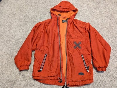 Vintage Exxtasy street wear cord and fleece jacket L/XL