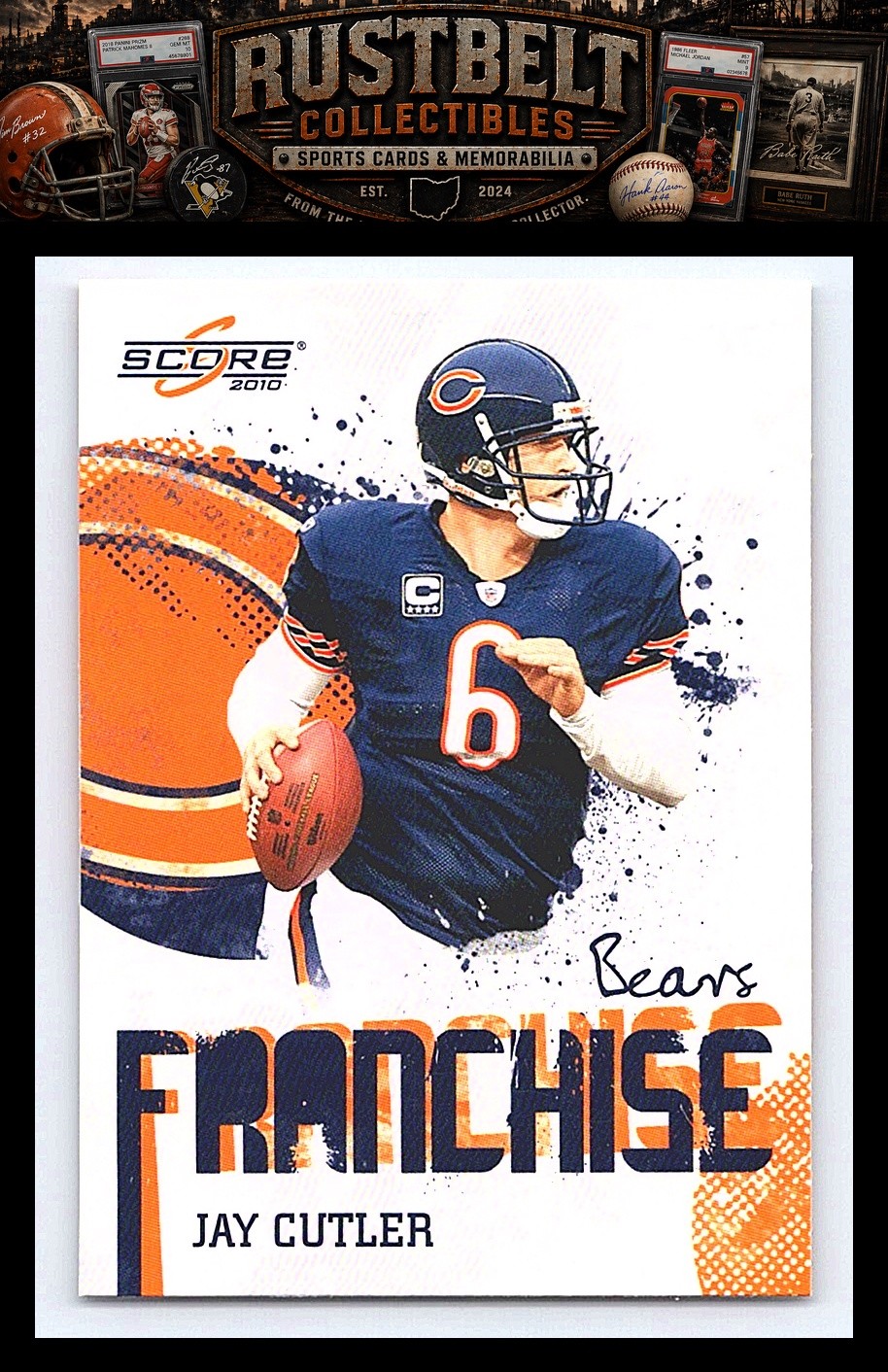 2010 Score #10 Jay Cutler Franchise