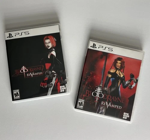 BloodRayne 1 + 2 ReVamped (PS5) Limited Run Clear Case + Cards