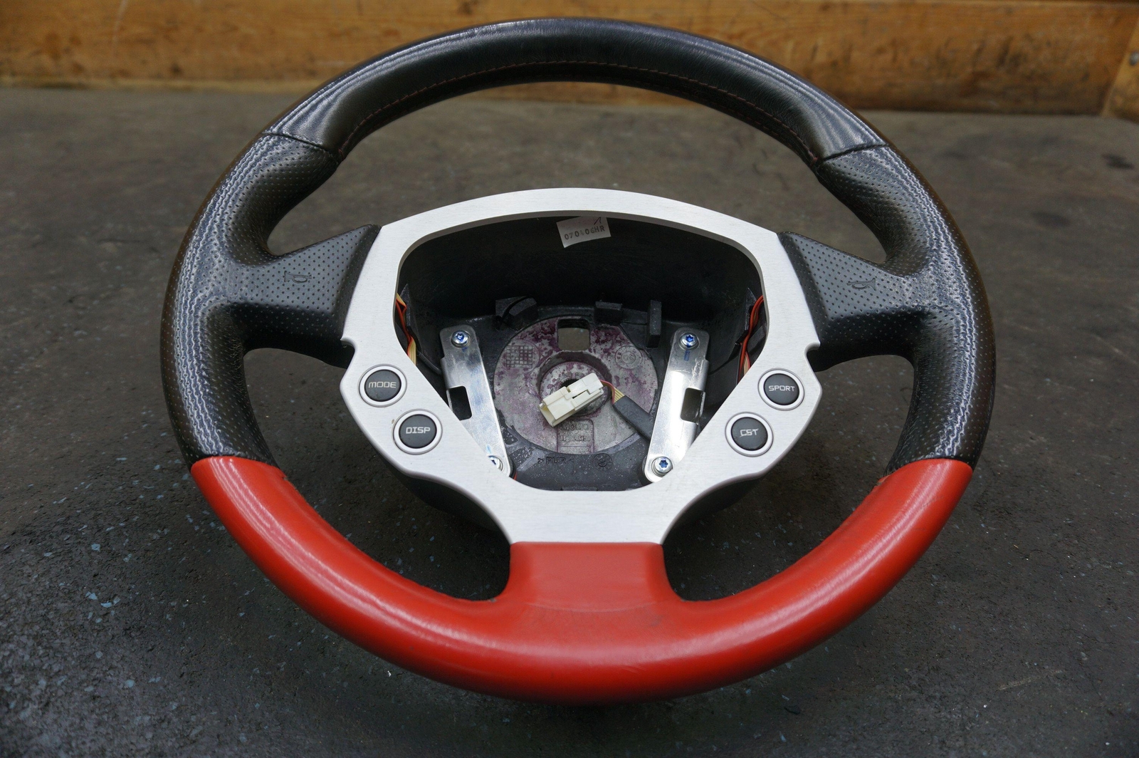 Steering Wheel Assembly Black Red Rosso 68070930 Ferrari 612 Scaglietti Sessanta