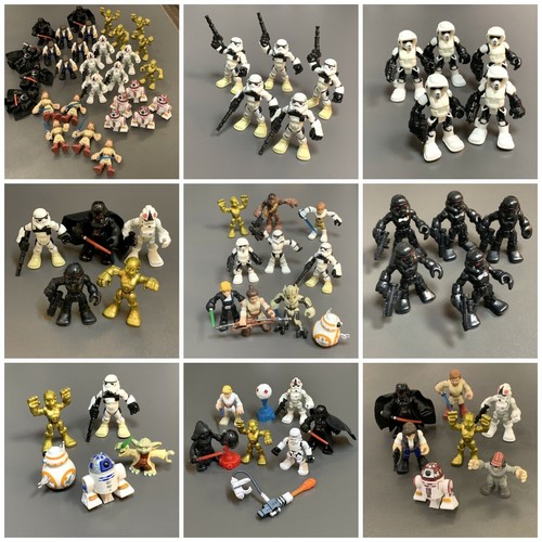 Star Wars Galactic Heroes Clone Trooper Darth VarderAction Figure Jedi Force Toy - Afbeelding 1 van 30