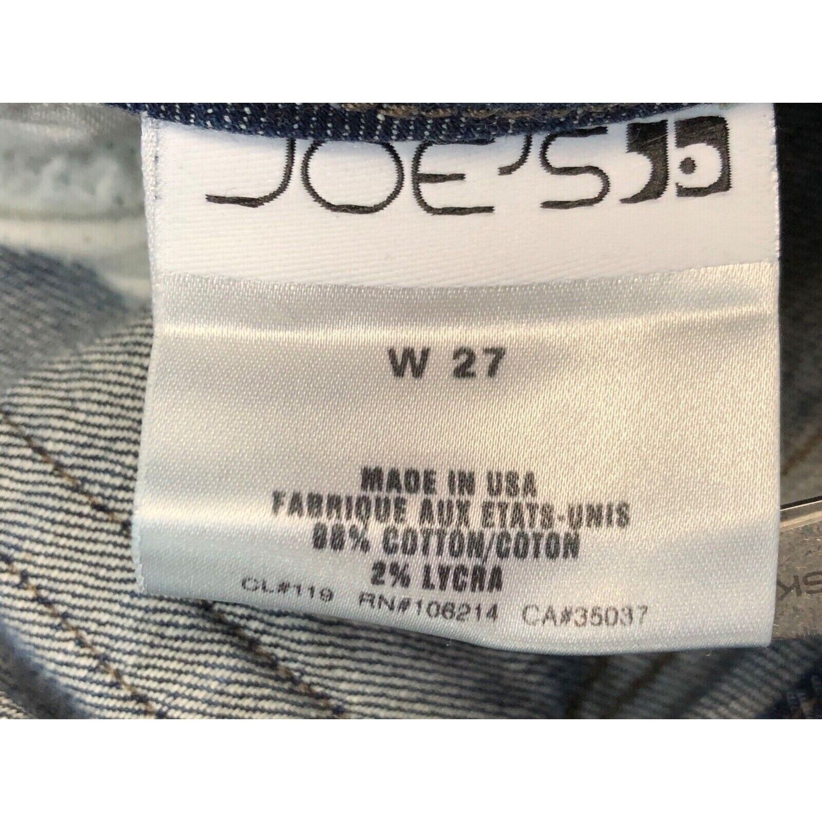 VINTAGE Joe's Jeans W27 Low Rise Bootcut Dark Was… - image 7