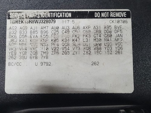 1995-2000 Chevy Tahoe Yukon AT Speedometer Instrument Cluster MPH OEM 16221455 - Picture 12 of 12