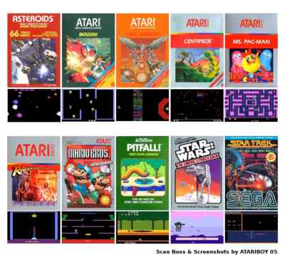     Atari 2600 Spiele   Neuwertig in OVP   CIB    