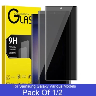 UNBRANDED GENERIC Privacy Tempered Glass Screen Protector For Samsung S25 Ultra S24 S23 S22 S21+