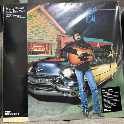 Marty Stuart - Busy Bee Cafe - 180 Gram Light Blue Galaxy Vinyl Record VMP NEW