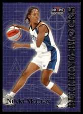 1999-00 Hoops WNBA Building Blocks Nikki McCray Washington Mystics #7 NM