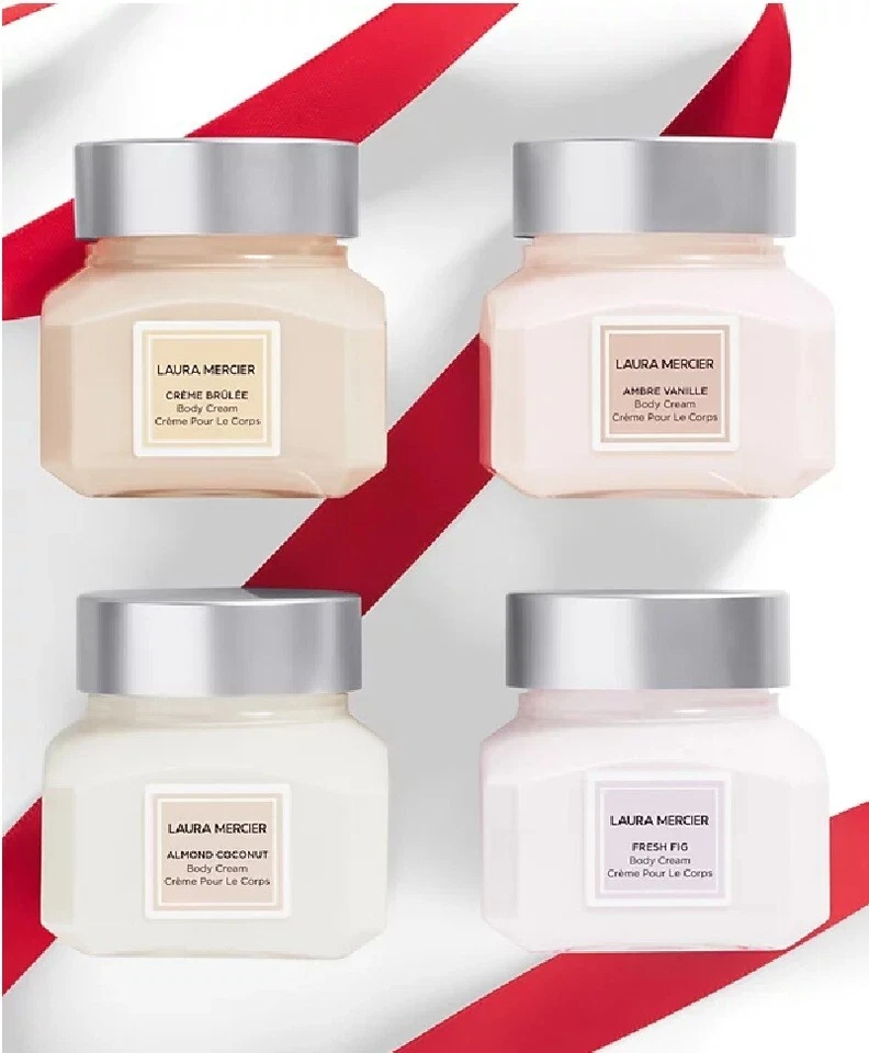 Cuarteto Souffle Cuerpo Laura Mercier 4 Piezas 4 X 2 OZ. Juego raro y difícil de encontrar nuevo en caja Foto 4 de 4