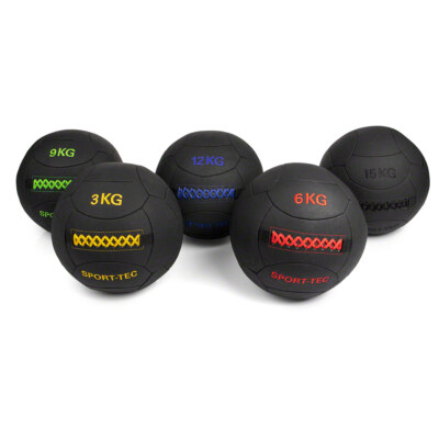 Sport-Tec Wall-Ball-Set Robusta, 3-15 kg, 5-tlg.
