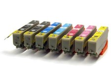 Set + Extra Black Ink Cartridges Compatible with Epson 24XL Elephant Ink T2438