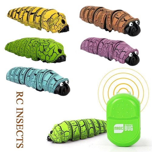 Plastic Infrared RC Caterpillar A Hilarious Prank Toy with Remote Control - Picture 4 of 24