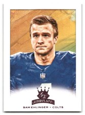 Sam Ehlinger 2021 Panini Chronicles #GK-10 Indianapolis Colts FOOTBALL