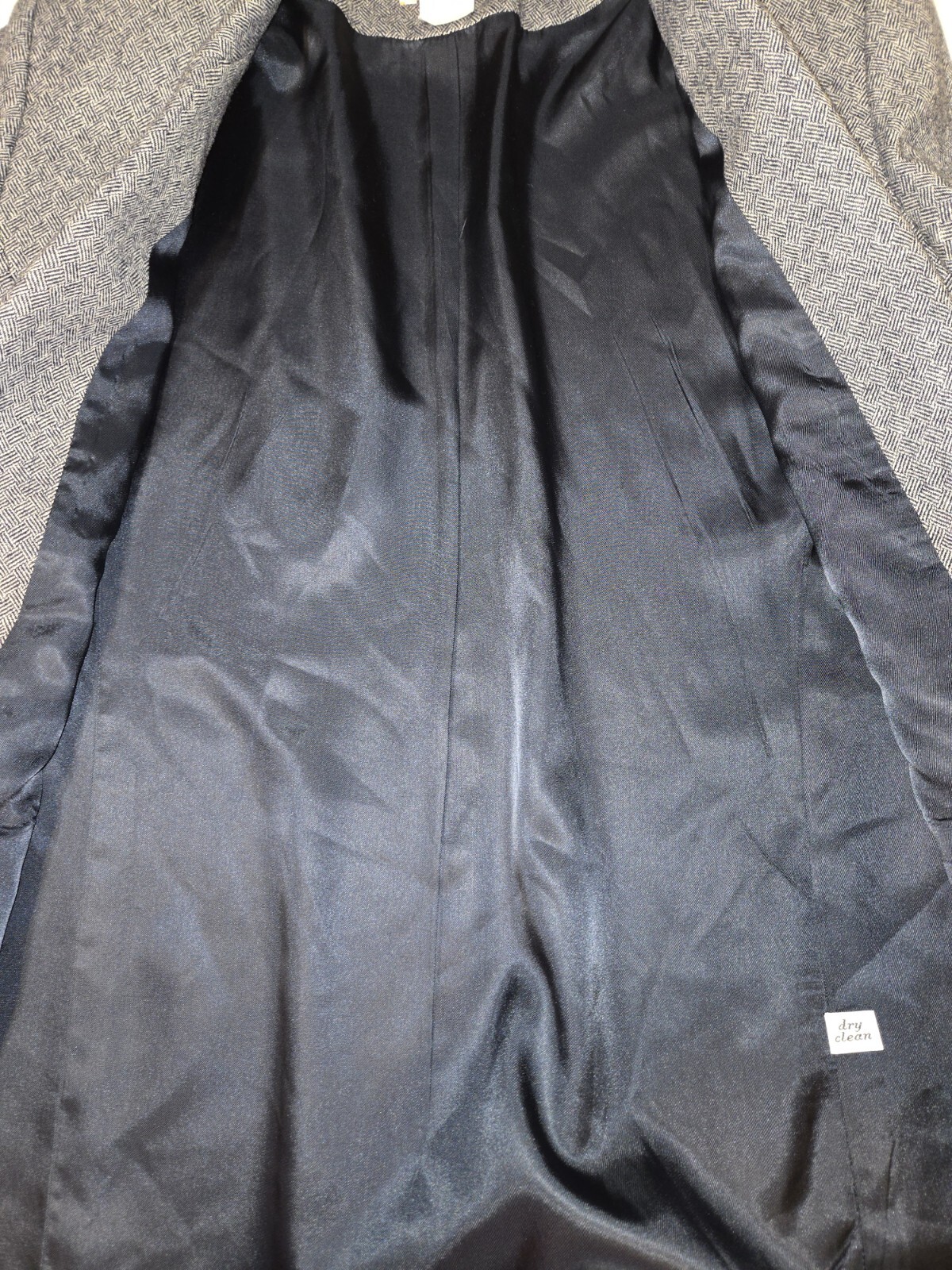 Womens Pendleton Virgin Wool Herringbone Blue Bla… - image 5