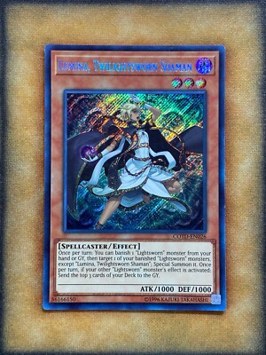 Yugioh Lumina, Twilightsworn Shaman COTD-EN026 Secret Rare NM | eBay