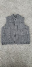 JANIE AND JACK CABLE KNIT PUFFER VEST 12-18 MONTH