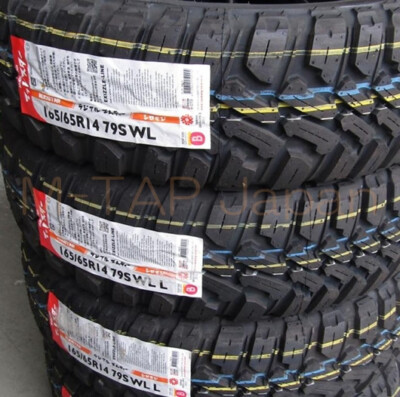 ②NANKANG 165/65R14 4x MUDSTAR RADIAL M/T 165/65R14 79S DOT Tires Snow Mud from