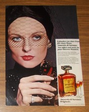 Seltene Werbung AMARETTO DI SARONNO Erfunden von einer Frau f&uuml;r einen Mann 1977