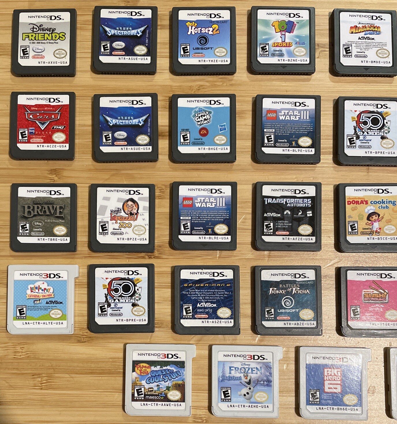 41 Game Loose Nintendo Lot DS, 3DS, GBA, GBC Authentic/Tested No