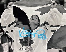 KIM ST-PIERRE (4) Team Canada Autographed 8x10 Photo