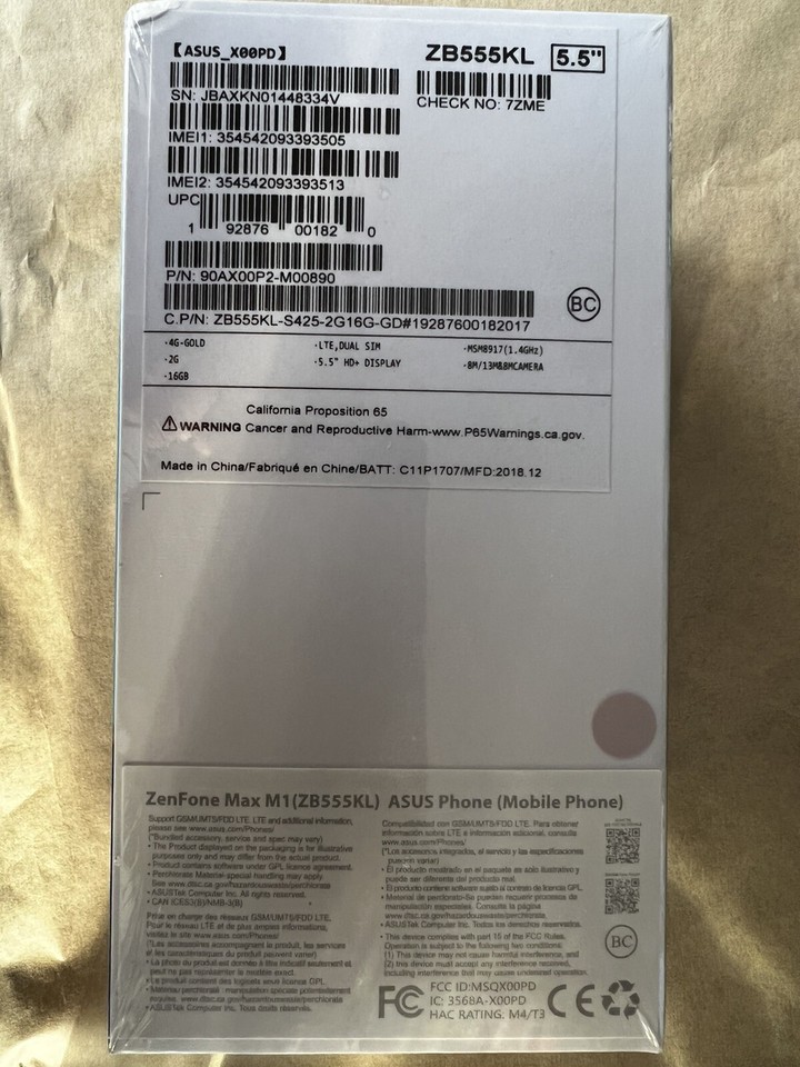 Batteria interna per ASUS ZENFONE MAX Pro / M1 (6.0) + Kit attrezzi | C11P1706