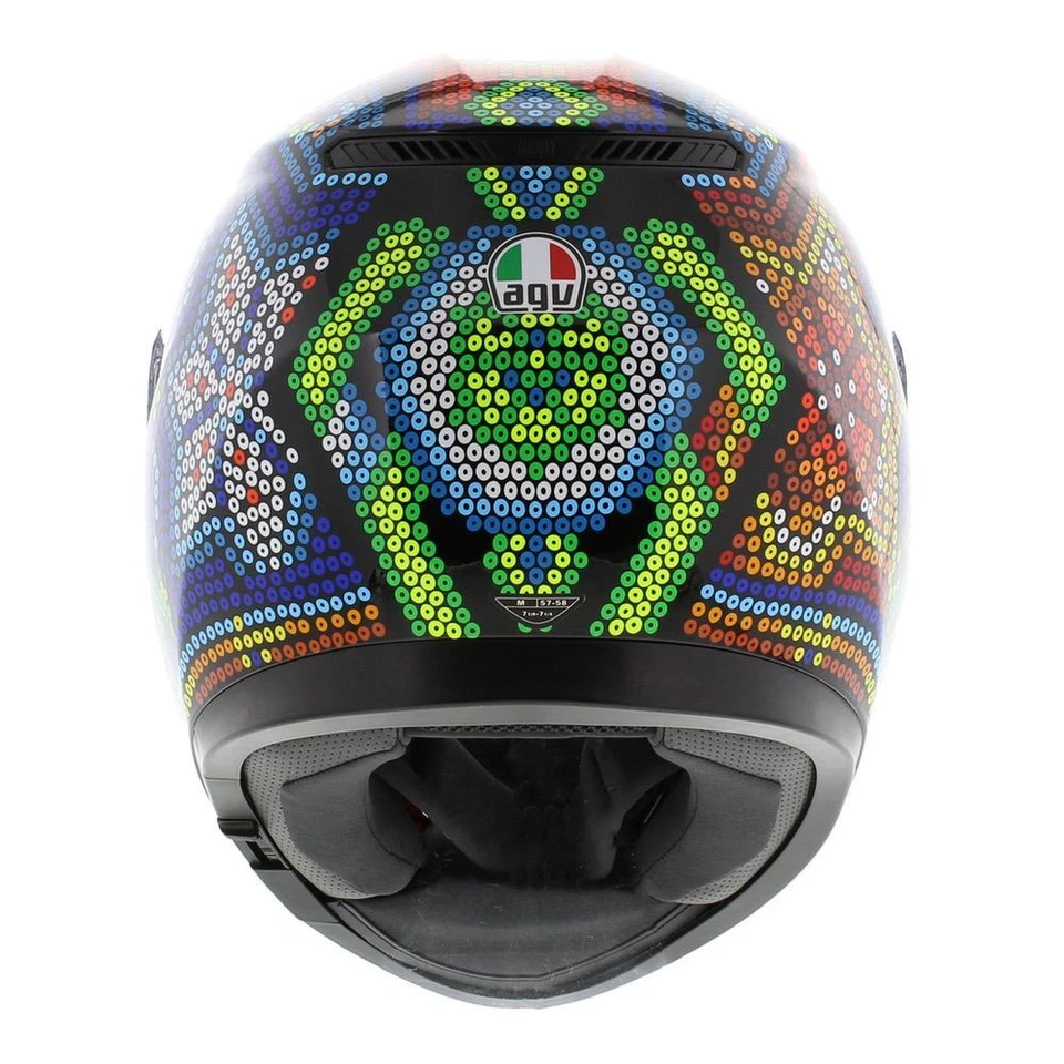 AGV K3 casco Rossi Winter Test 2018 - Imagen 4 de 4