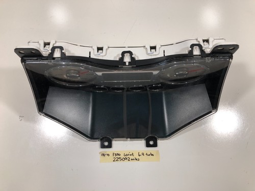 Instrument Cluster 2008 2009 2010 FORD F250 F350 white face - Picture 13 of 15