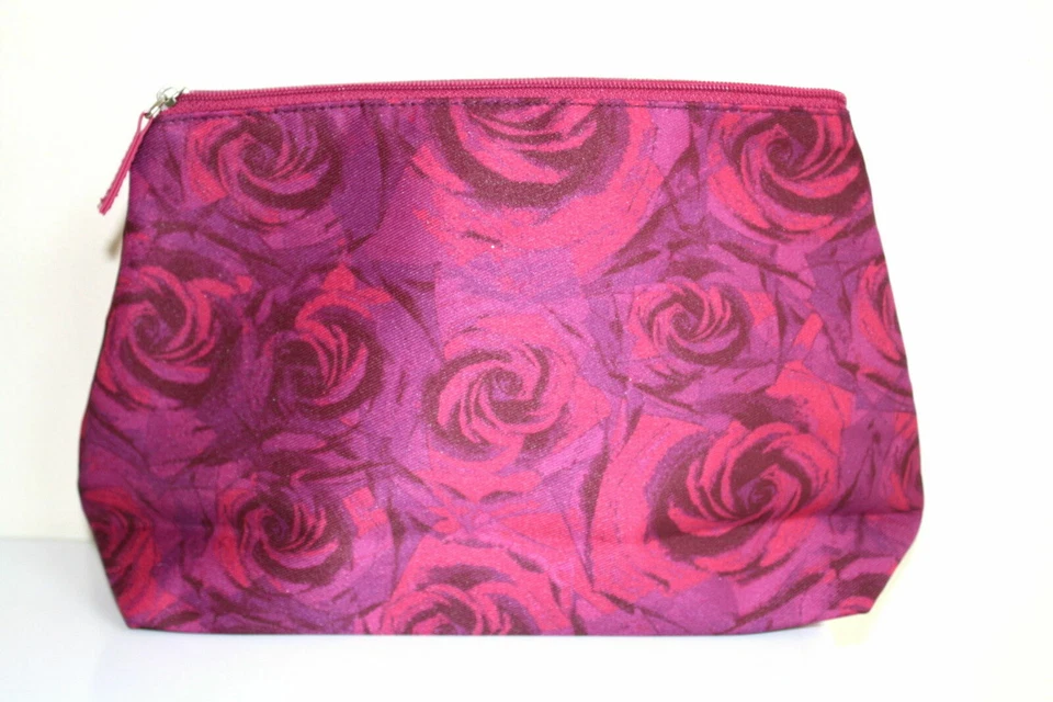 Estuche de Maquillaje Lancome Cosméticos Bolsa de Viaje Rojo Rosa Foto 3 de 4