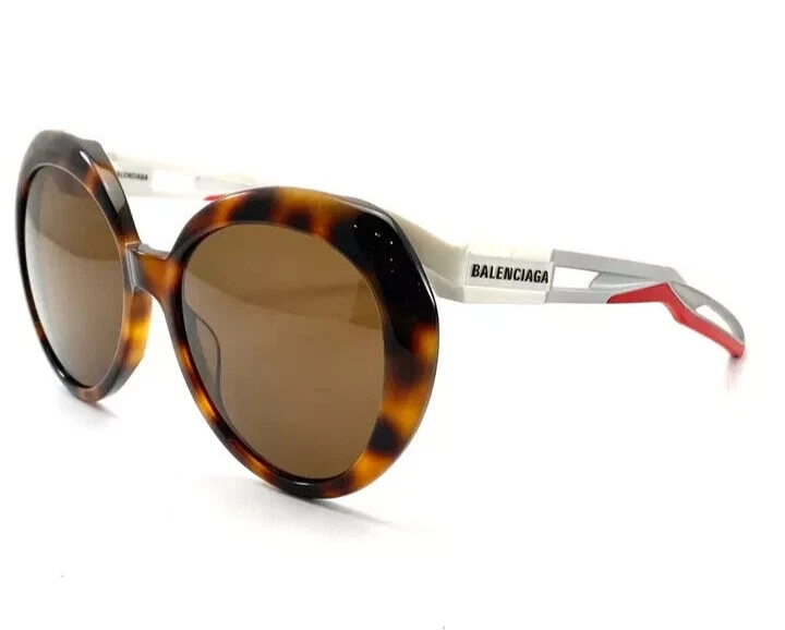 NEW BALENCIAGA BB0024S 002 HAVANA AUTHENTIC SUNGLASSES 58-19 135 JAPAN W/CASE - Image 2 of 4