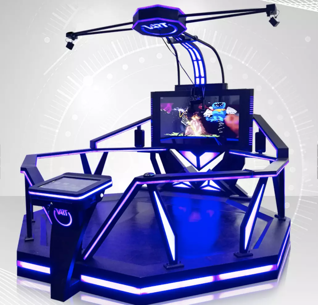 2 Players Adult 9D Arcade Games VR Walker Simulator Virtual Reality  Amusement Park Equipment Shooting Machine For Shopping Malls