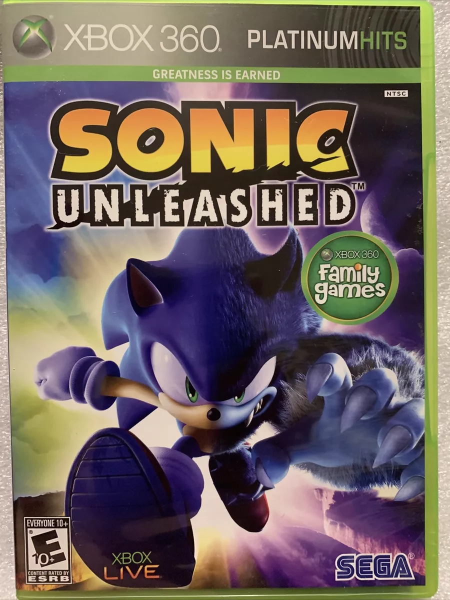  Sonic Unleashed - Classics Edition (Xbox 360) : Video Games