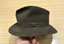 Vintage Stetson Black Fedora Size S/M