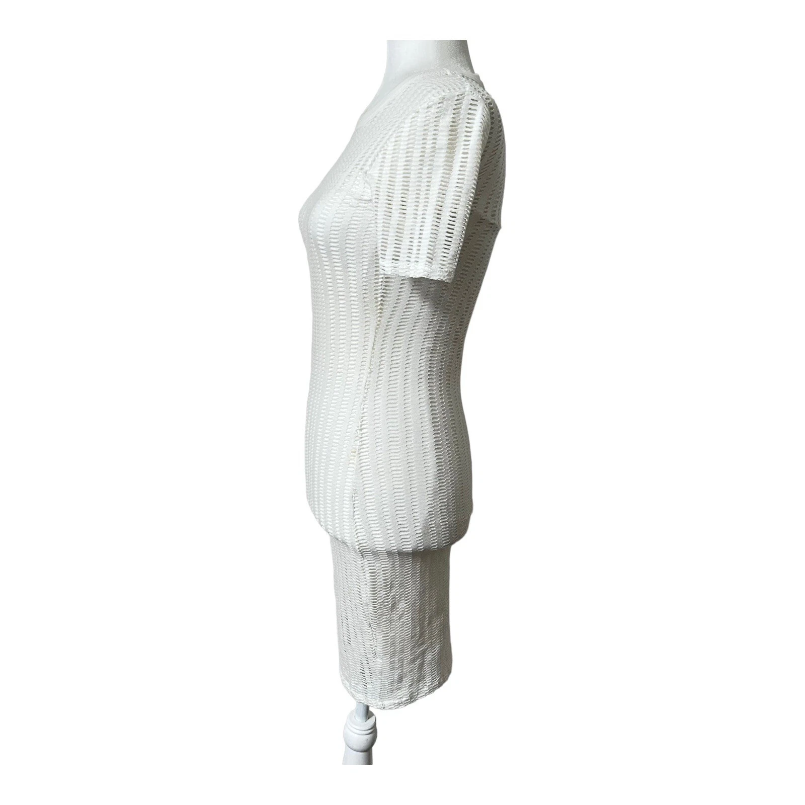 T Alexander Wang tubino mini abito traforato taglia XS