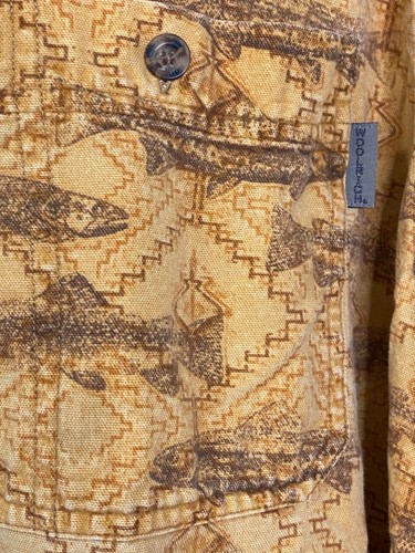 Woolrich Shirt Men 2XL Button Down Cotton Long Sleeve Mountain Tan Beige - Picture 5 of 5