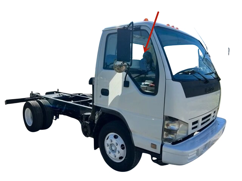 Fit Isuzu (NPR NQR ELF NPR-HD) Cabover Passenger Right Front Door Window Glass   Foto 2 de 4