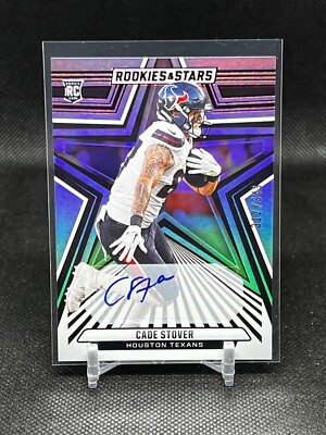 2024 Rookies & Stars Longevity Red Cade Stover #117 RC Auto /349