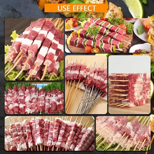 Commercial Stainless Steel BBQ Kebab Grill Machine Mutton Skewer Meat Piercer AU - Picture 11 of 16