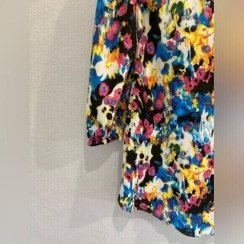 Lovers+Friends Boho Colorful Contemporary Blouse Office Feminine - Picture 4 of 7