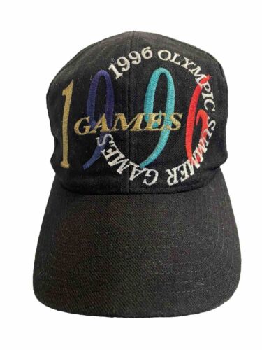 Vintage 1996 Atlanta Jeux Olympiques d'été laine brodée SnapBack - Photo 1 sur 11