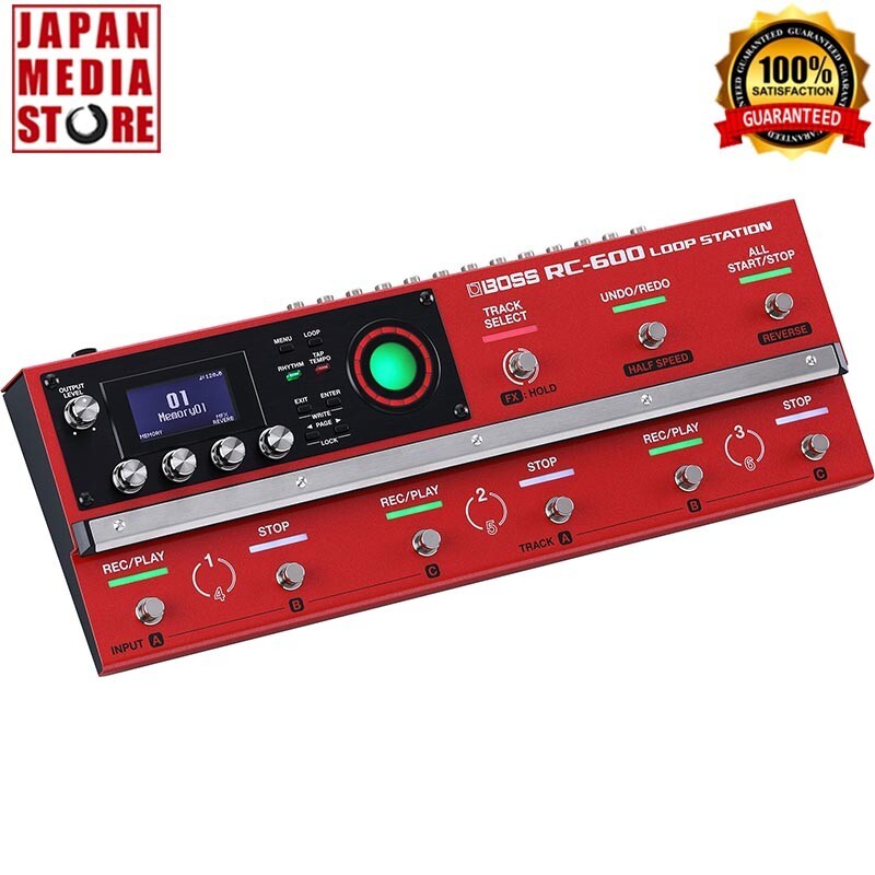 Boss RC-600 Loop Station Looper Sequencer Guitar Effects Pedal