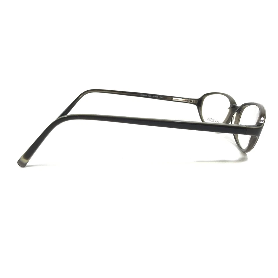 Monturas de gafas Anne Klein AK8027 123 marrón oscuro verde redondo ojo de gato 51-16-135 Foto 4 de 4