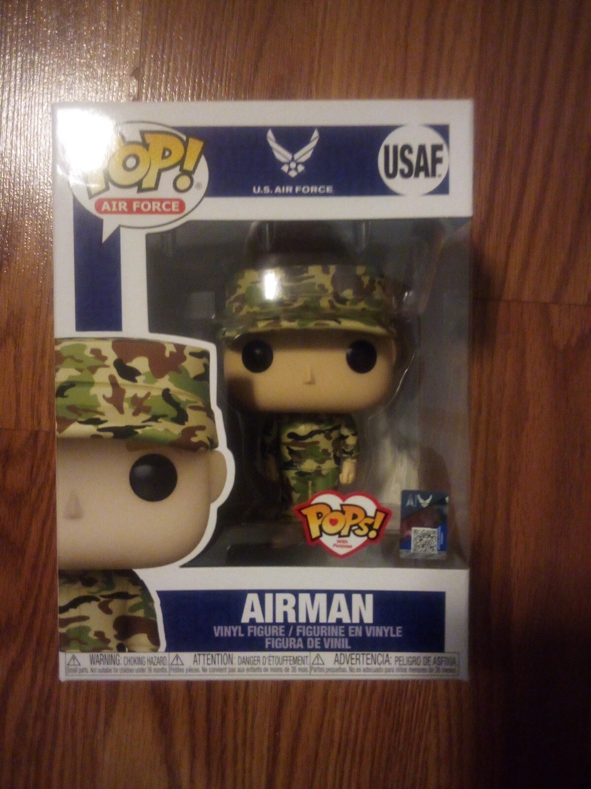Funko Pop! Air Force Airman Camo Usaf Toy Military Vinyl Figure