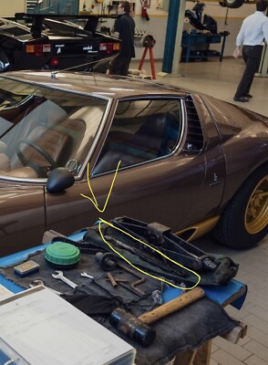 Ratchet Jack Crick Tool Kit Lamborghini Miura Islero Espada 350/400 GT Jarama