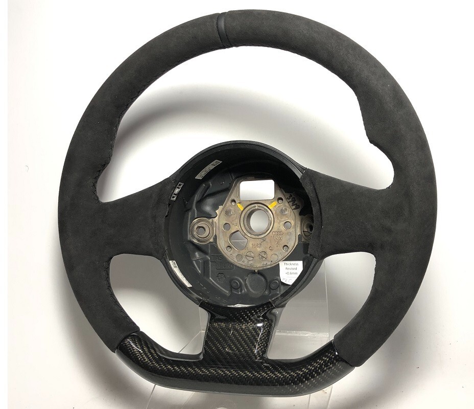 Carbon bottom Alcantara steering wheel Lamborghini Gallardo LP560 No Exchange