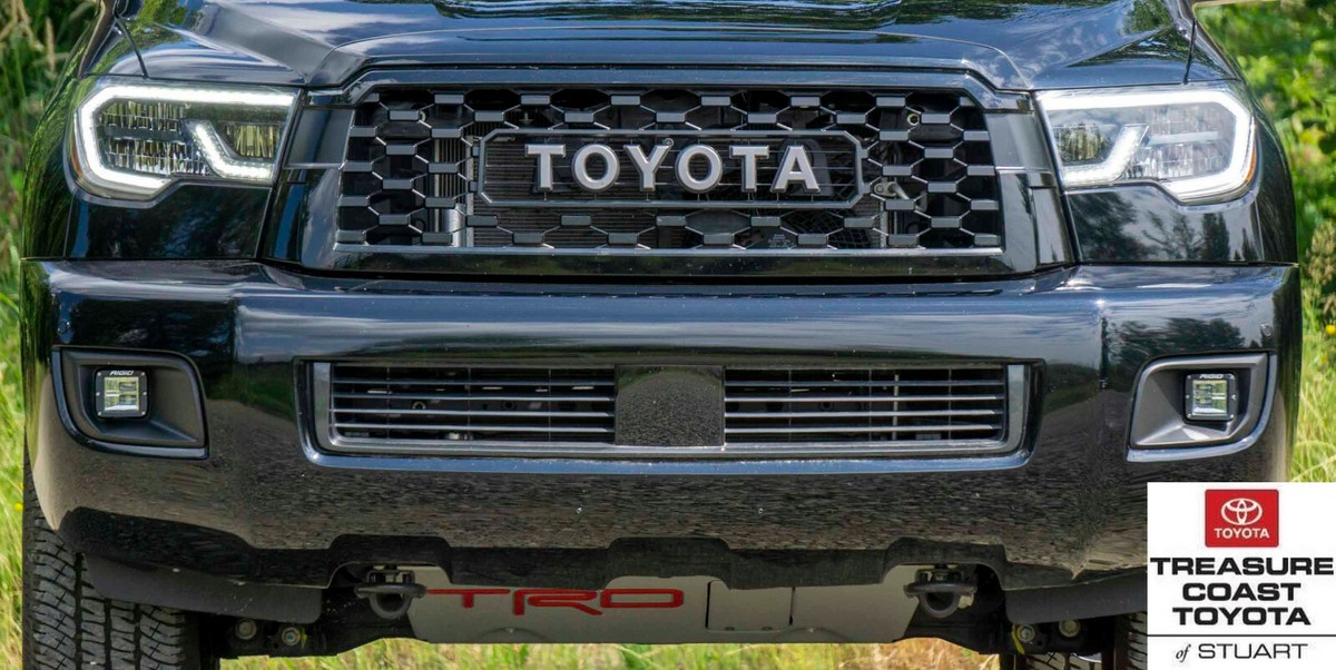 TRD NEW OEM 14-21 TOYOTA TUNDRA & SEQIOUA TRD PRO FRONT SKID PLATE RED