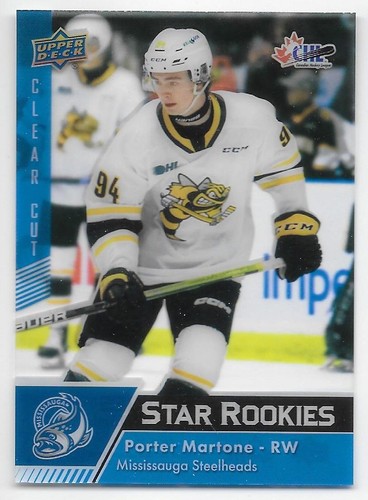22/23 UPPER DECK CHL CLEAR CUT PARALLEL Hockey (#301-400) U-Pick From List - Picture 14 of 24