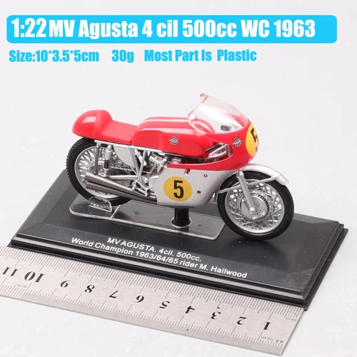 1/22 Italeri MV Agusta 4cil 500 bike Rider M.Hailwood motorcycle Diecast models - Picture 3 of 13