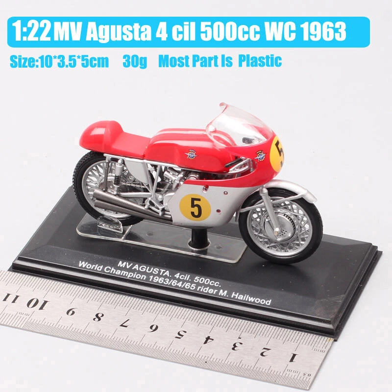 1/22 Italeri MV Agusta 4cil 500 bike Rider M.Hailwood motorcycle Diecast models - Image 2 of 4